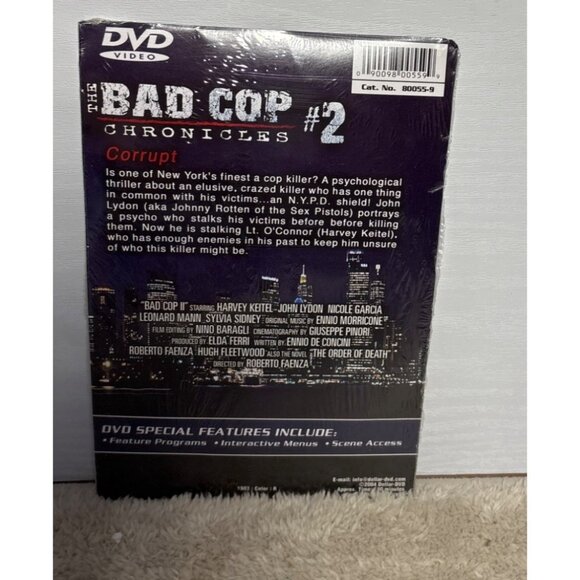 The Bad Cop Chronicles #2 Corrupt DVD Cardboard Sleeve - Picture 2 of 2